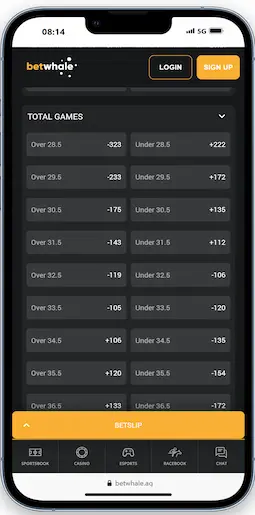 Tennis Betting Total Games