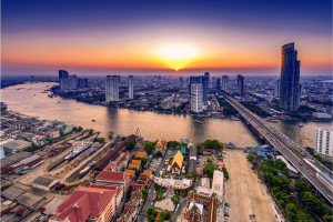 Thailand to delay Entertainment Complex casino bill as political turmoil halts key legislation. Skyline of Bangkok