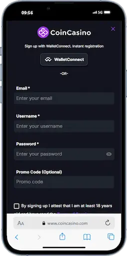 Step 2 – Fill Out the Registration Form