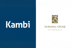 Kambi Group provides New York State growth with Oneida Indian Nation. Kambi Group Logoes and Stone Institutions Transform