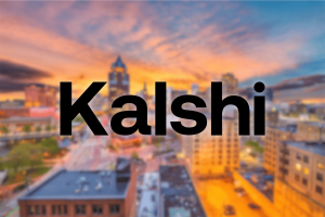 Ho-Cink Nation joins tribal claims that challenge KALSHI sports seating contracts. Kalshi logo in front of the city's unclear scene in Milwoki and Wisconsin.