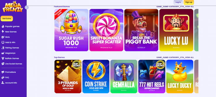 Mega Frenzy Casino Review