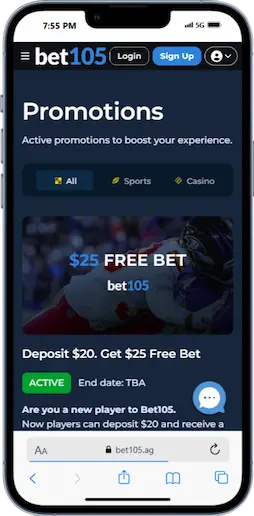 Bet105 review