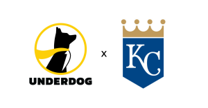 Lederdog and Kansas City Royals Logos side by side, against a white background.