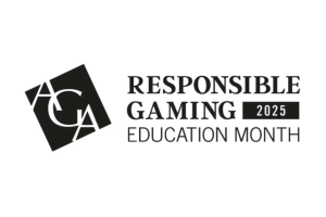 MGM Resorts and Betmgm Partnership to expand the presence of responsible games. White background with logo
