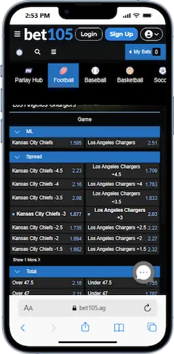 Bet105 review