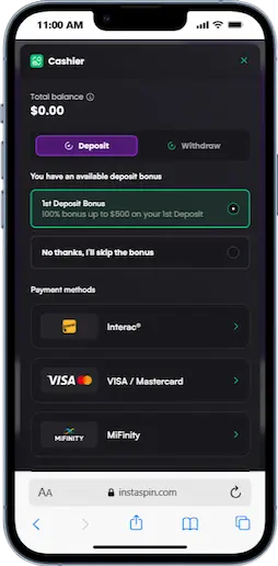instaspin casino review