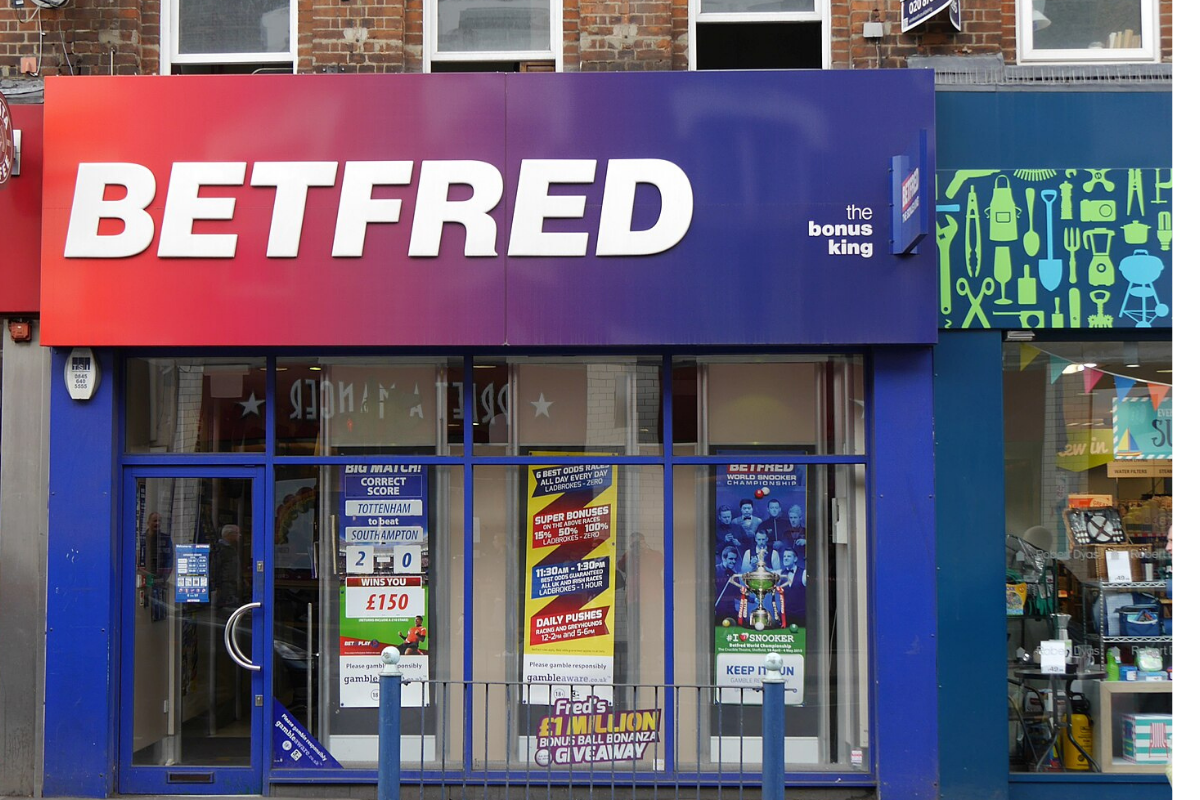 La Commission des jeux de hasard inflige une amende de 1,1 million de dollars à Betfred