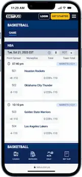 Basketball Wagering at BetUS