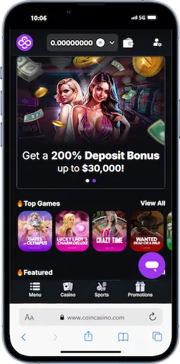 UAE Betting Registration At CoinCasino Step 4