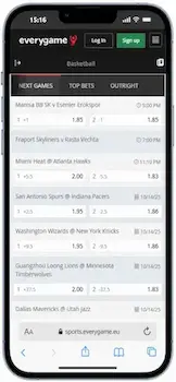 NBA Betting Markets at Everygame