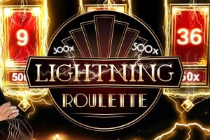 A promotional image of Lightning Roulette shows a glowing logo with gold and black design, surrounded by electric lightning effects and numbers 9 and 36 with double values. Calls for the business secrets against Light & Wonder Head for arbitration
