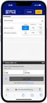 NBA Spread Betting At Sportsbetting.ag