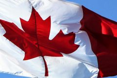 Canada gambling ad bill gets thumbs up from Senate. Canadian flag flying