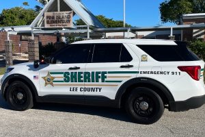 Florida's Lee County law enforcement seize another 111 illegal slot machines. Lee County Sheriff's police vehicle