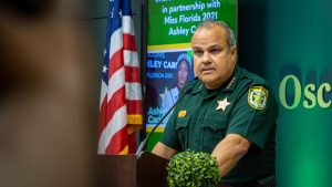 Suspended Osceola County Sheriff Marcos Lopez / Court records have revealed that a key witness has been arrested in the high-profile illicit gambling case involving Osceola County Sheriff Marcos Lopez.