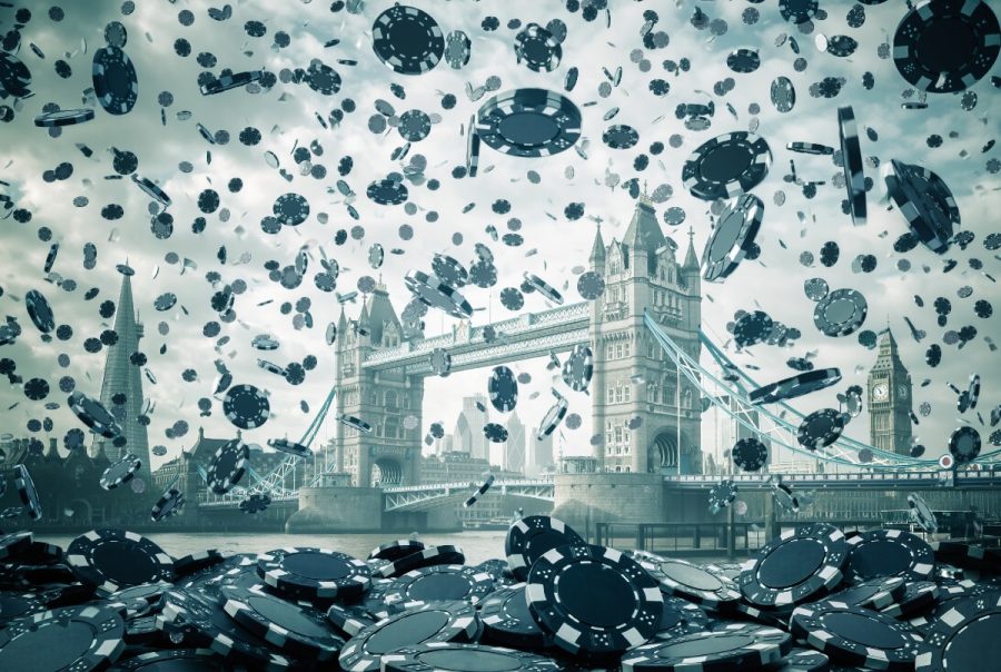 Poker chips raining down on London. UK gambling tax: gathering industry storm ahead of potential budget changes