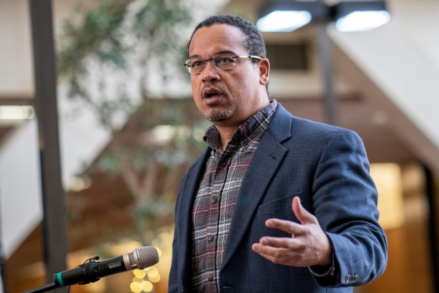Minnesota Attorney General Keith Ellison. Minnesota Attorney General threatens 14 gambling sites with legal action