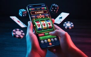 Mobile casino gaming. Global revenue in the gambling market 'expected to reach $500B by 2030,' data suggests