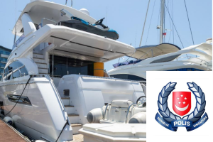 A luxury asset seized by Singapore Police. Prince Holding Group's luxury and cash assets seized by the Hong Kong and Singapore Police