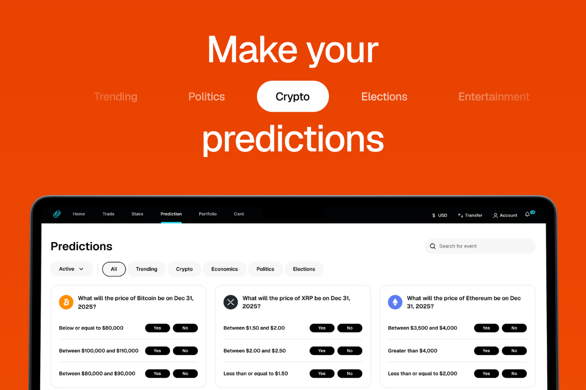 Gemini Predictions is now live, another prediction market enters industry
