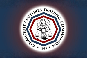CFTC issues no-action letters to four prediction markets. Commodity Futures Trading Commission seal featuring an eagle holding scales, established 1975.