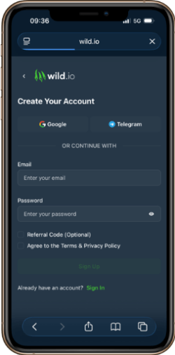 Sign Up
