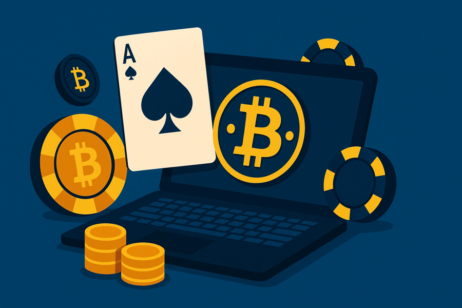 krypto kasyna - kasyna z bitcoinem obrazek wyrozniajacy