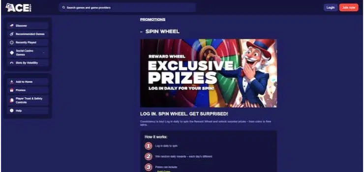 ACE.com Casino Review