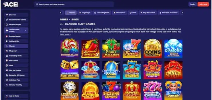 ACE.com Casino Review