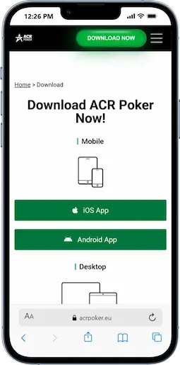 Step 2 - Download the Poker Software