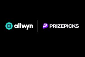 Allwyn completes $1.5 billion deal to acquire majority stake in PrizePicks. Allwyn and PrizePicks logo on black background