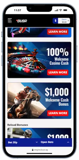 BUSR Casino Welcome Offer