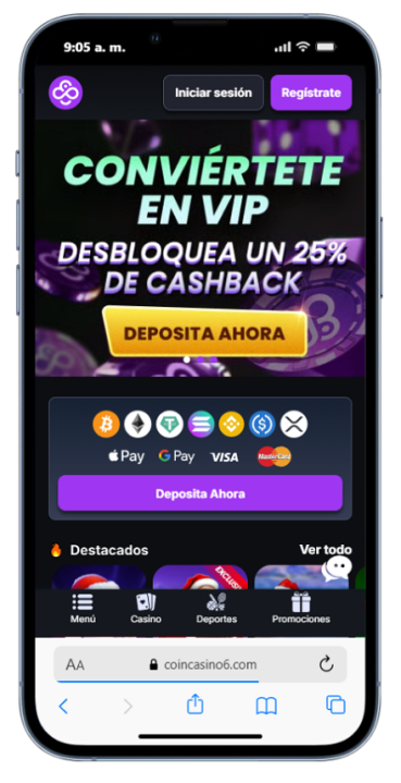 CoinCasino – El casino online europeo en Telegram