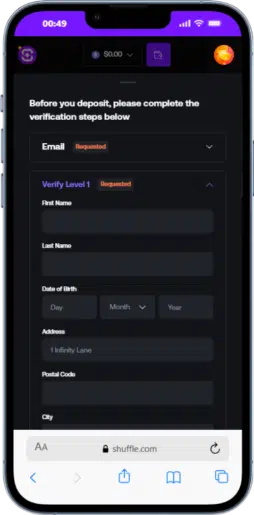 Shuffle Casino Review