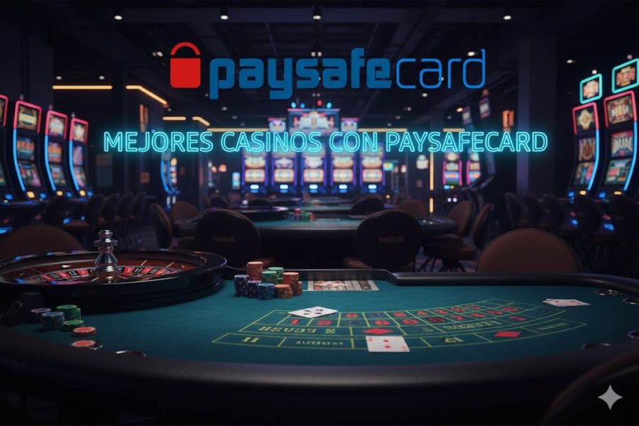 Casinos con Paysafecard - Los mejores para jugar en 2026