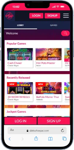 slots of vegas casino review