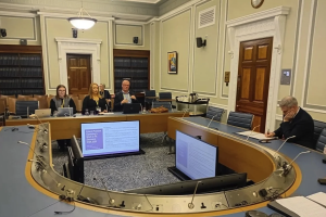 Barry Grant and Claire Donegan from Extern Problem Gambling. Problem gambling referrals doubles in Northern Ireland, with rise in requests from women