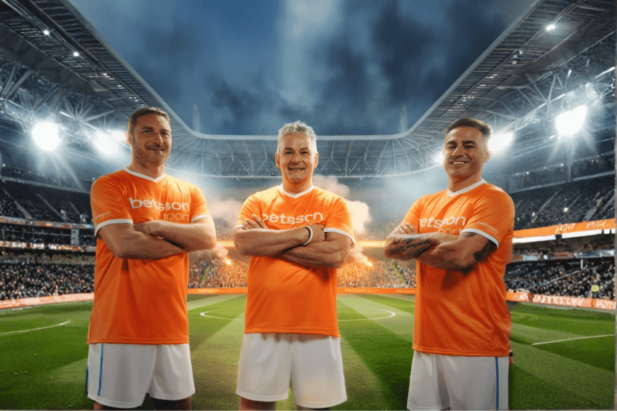 New Betsson Sport campaign features Totti, Baggio, and Cannavaro