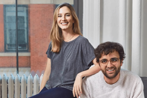 Kalshi founders Tarek Mansour and Luana Lopes Lara. Kalshi CEO explains insider trading prohibitions on the platform