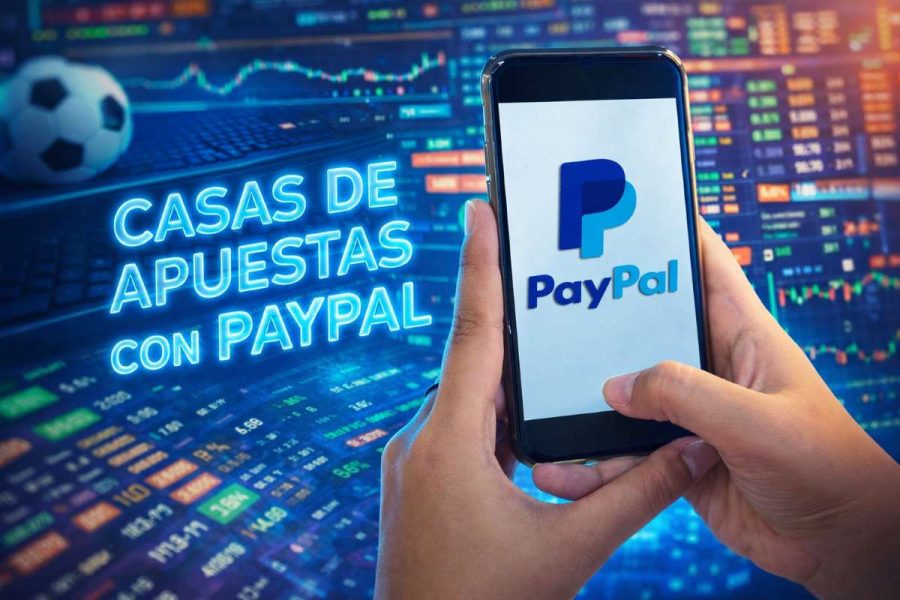 Casas de apuestas con PayPal - Las mejores en 2026