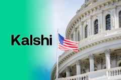 Kalshi moves Washington lawsuit to federal court amid regulatory dispute. Kalshi prediction market legal battle with Washington state shown by US Capitol building and American flag background