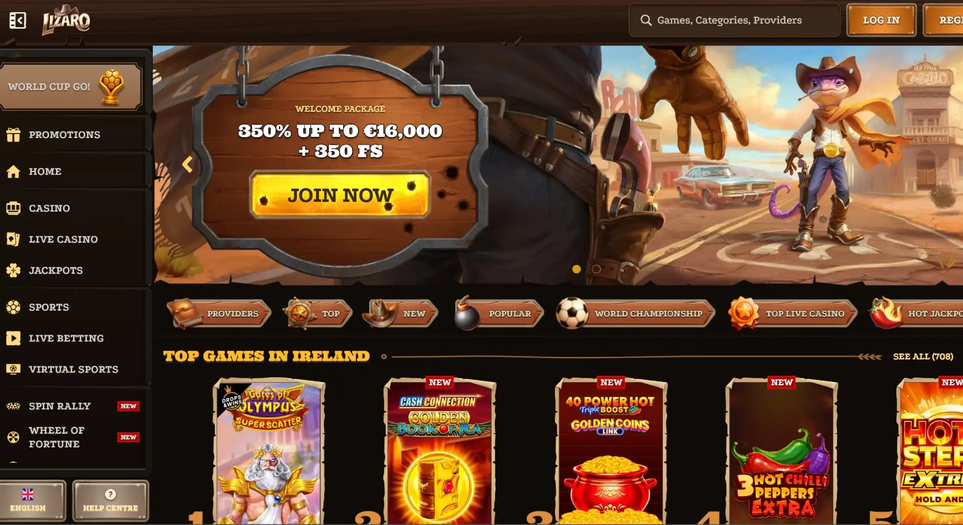Lizaro screenshot