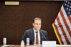 Michael Selig chairs CFTC Innovation Advisory Committee meeting on prediction markets, crypto regulation and financial innovation in Washington.
