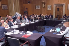 Senate Indian Affairs Committee roundtable on prediction markets, tribal gaming revenue, gambling regulation and consumer protections in Washington.