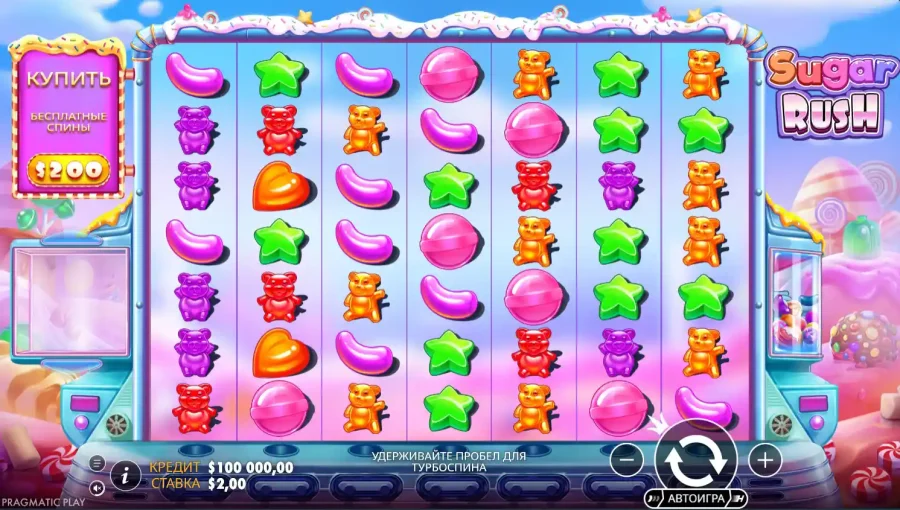 онлайн слот sugar rush
