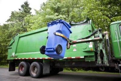 Regulate Waste Management garbage truck