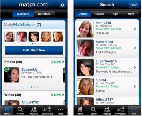 Mobile dating apps für ios