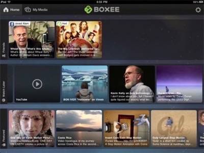 does boxee tv have a web browser