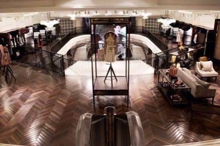 Luxury fashion house Burberry opens flagship store in London